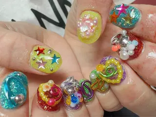 ネイル Nail Atelier IamI所属・アイアムアイ 大村磨衣のネイルデザイン