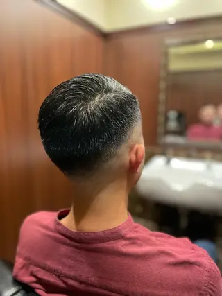 メンズ ヒロ銀座　　バーバーショップ新宿店所属・横尾 太尊ビジネススタイルのヘアスタイル