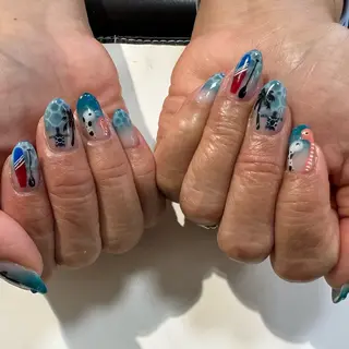 ネイル LaViena姫路所属・e_nail 〜本格ケア〜のネイルデザイン