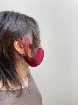 ショート カラー 新田龍之輔 →メンズ／派手髪のヘアスタイル