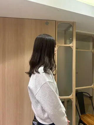 セミロング Rosierbleu 大工のヘアスタイル