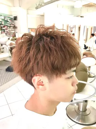 ショート メンズ 保住 亮太のヘアスタイル