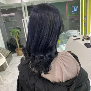 セミロング カラー ヘアアレンジ GOTODAY shair salon 横浜mare店所属・透明感抜群カラー mai🍑♡のヘアスタイル