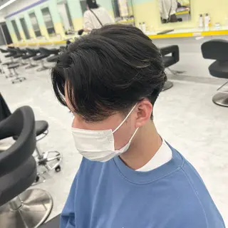 ショート カラー パーマ メンズ 韓国レイヤーカット /REIのヘアスタイル