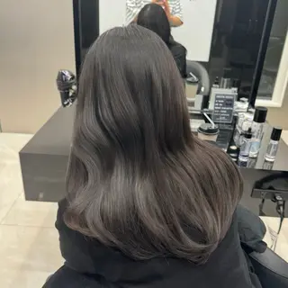 セミロング カラー 新宿/顔周りカット/ レイヤー/YUYAのヘアスタイル