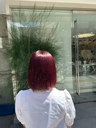 ショート カラー メンズ/ボブ/パーマ /くるみのマツエク・マツパデザイン