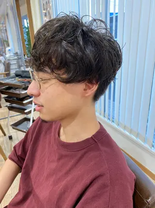 パーマ メンズ メンズパーマ特化⚡️ 中村 駿のヘアスタイル