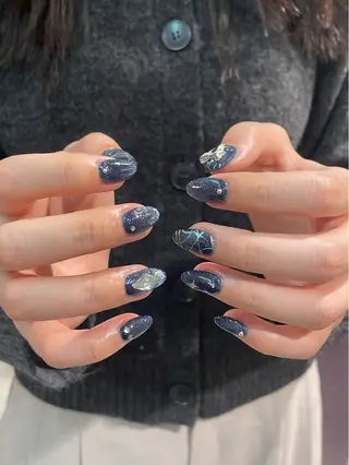 ネイル AMRITA omotesando所属・艶ｶﾗｰ･:*個性派 ﾈｲﾙ🦋mire-のネイルデザイン