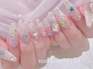 ネイル ネイルサロンエクラ 🫧Shizukaのネイルデザイン
