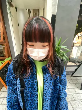 ロング nico🏁 rihoのヘアスタイル