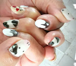 ネイル 林 珠里のネイルデザイン