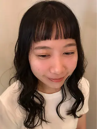 セミロング 🐏nao暖色カラー 《上前津/大須》🐏のヘアスタイル