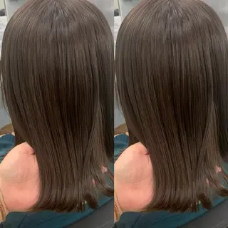 ミディアム ブリーチ無しカラー✨ 美鈴のヘアスタイル