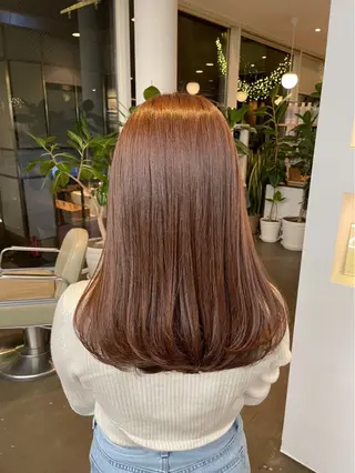 セミロング カラー riko表参道/ ボブ/アンニュイヘアのヘアスタイル