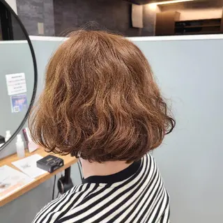 ミディアム 🎨艶カラー*ボブ ソムリエ🎨あさみのヘアスタイル