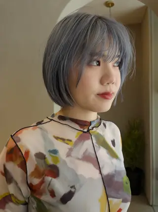 カラー hishida akiho  🩰のヘアスタイル