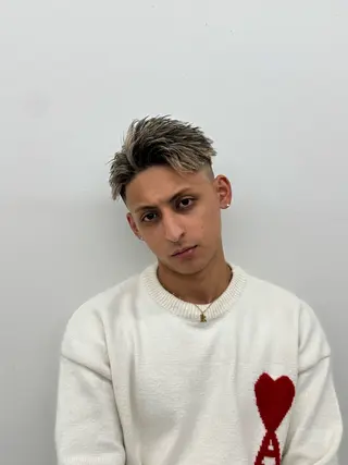 ショート カラー メンズ era2d所属・マコト/心斎橋 メンズ専門店のヘアスタイル