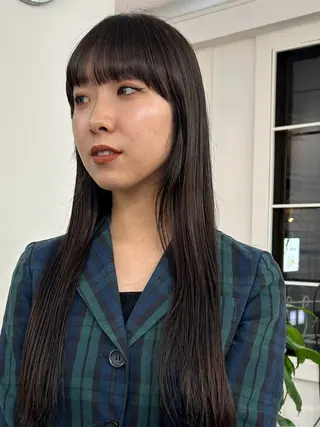 ロング カラー レイヤーボブ/ 艶カラー/サナ🌼のヘアスタイル