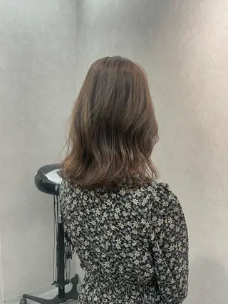 ミディアム カラー いなみね はるきのヘアスタイル