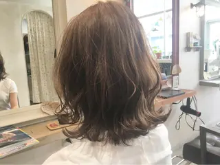 ミディアム カラー nakahara madokaのヘアスタイル