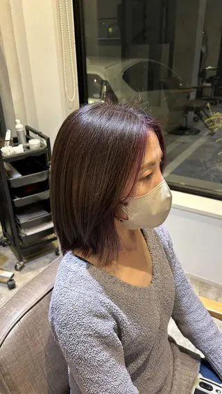 カラー Gate所属・鈴木 あやかのヘアスタイル