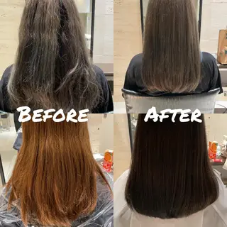 LABO Tokyo所属・美髪改善ストレート/ 植村友哉のヘアスタイル