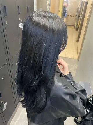 ロング カラー Cecil hair所属・yui/パーマ/ メンズカットのヘアスタイル