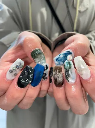 ネイル hair&nail ☯️アイリ☯️のネイルデザイン