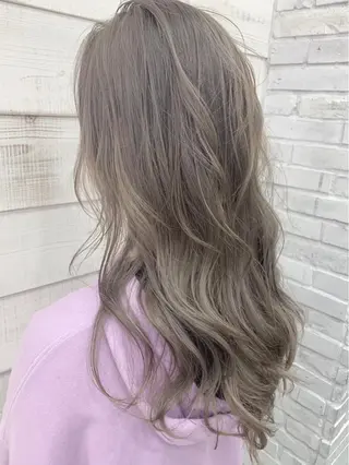 セミロング カラー ブリーチダブルカラー 【koide】のヘアスタイル