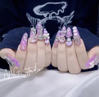 ネイル ANG アクリル スカルプ専門🌸のネイルデザイン