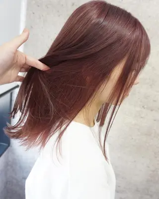 セミロング 羽田 hadaのヘアスタイル
