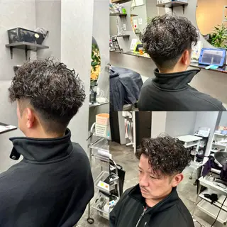 ショート パーマ ヘアアレンジ メンズ ✨最強美容師✨ 💙にっしー西村💙のヘアスタイル
