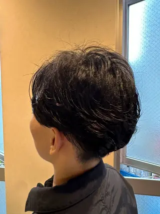 パーマ メンズ 市川透明感カラー &パーマ美容師Kaiのヘアスタイル