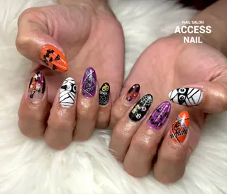 ネイル access nailのネイルデザイン