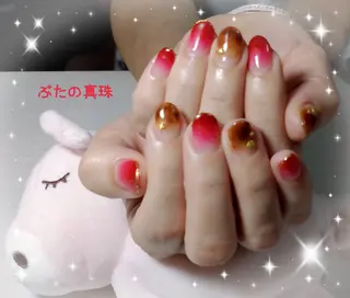 ネイル 林 珠里のネイルデザイン