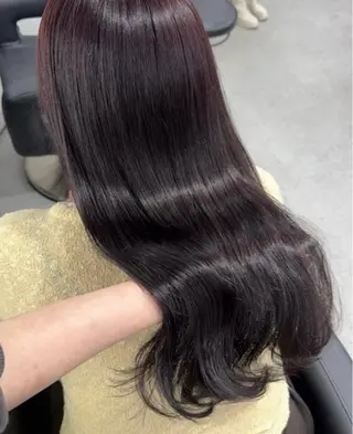 ロング miku/ラベンダー 透明感カラー🪻❤︎のヘアスタイル