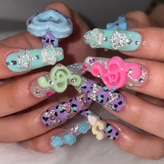 ネイル 👽個性派ネイル🎀 komachiのマツエク・マツパデザイン