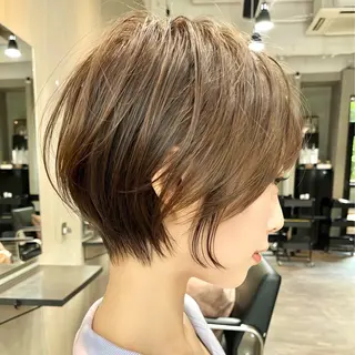 ショート カラー 無料ショートモデル 募集中/ユッティーのヘアスタイル