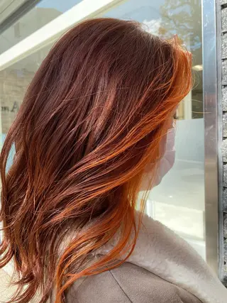 セミロング カラー 🌼上水流 彩乃🌼のヘアスタイル