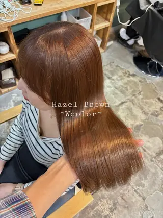 カラー Palio by collet所属・ブリーチなしカラー/ 髪質改善/田中優のヘアスタイル