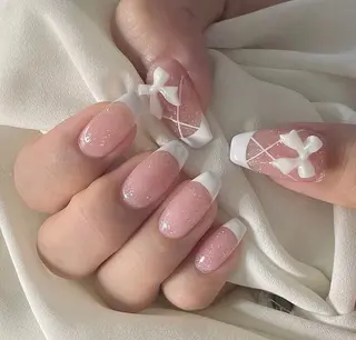 セミロング nina beautyのネイルデザイン