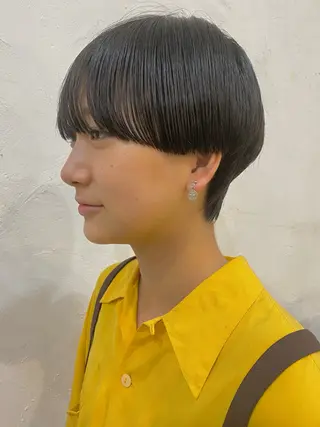 ショート 透明感カラー🍃 レイヤースタイル✨葵のヘアスタイル