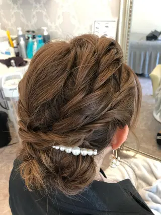 ロング La.fleur ラ.フルールのヘアスタイル