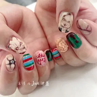 ミディアム nail jaol池袋店所属・ネイルJaol 池袋のネイルデザイン