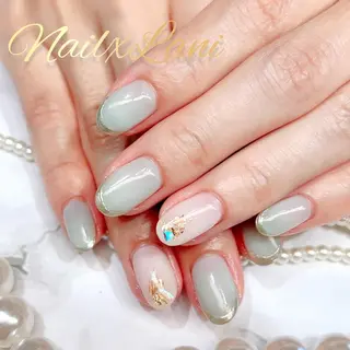 ネイル ネイル クロス ラニ 深爪矯正もお任せのネイルデザイン