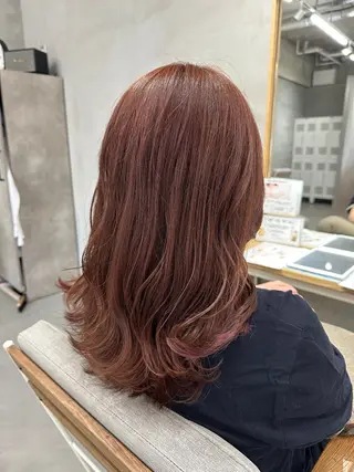 ミディアム LiL HAIR＆SMILE　住吉店所属・石川 珠有のヘアスタイル