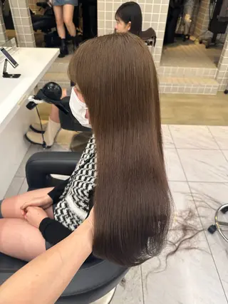 ロング カラー 🪞ハイトーン🪞 🤍waka🤍のヘアスタイル