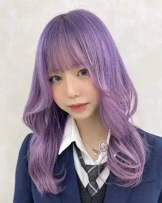 カラー 冬に向けて艶髪カラ ーHarusa🎀のヘアスタイル