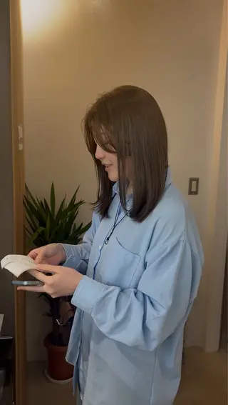 セミロング Garden/ 丸森咲人🌱のヘアスタイル