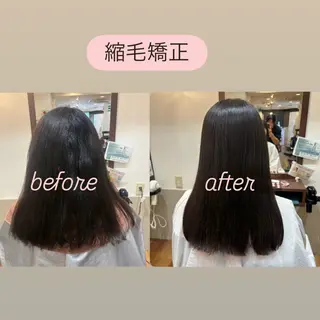 パーマ MOLLASALON 浅香山店所属・髪質改善カラー 縮毛矯正🤍辻桃加のヘアスタイル